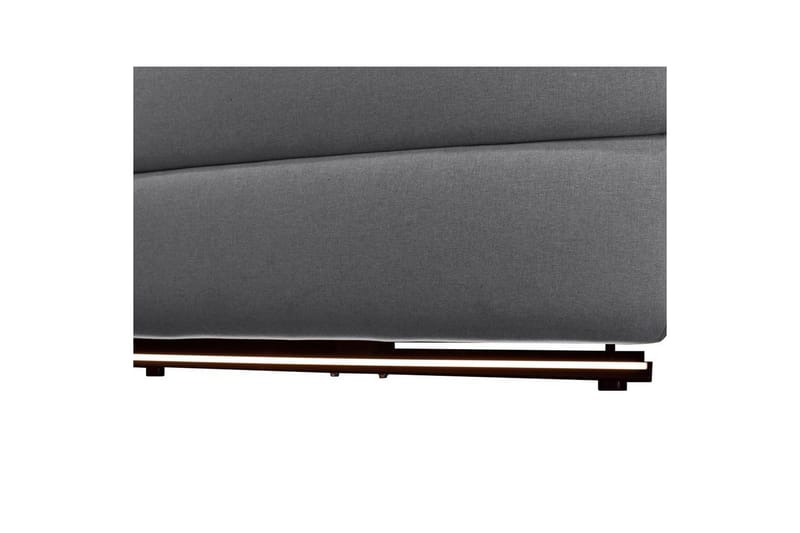 Hjørnesofa 3-personers Pareli Grå, Sandstof, Venstre Elektrisk Tilbagelæner - Grå, Sandstof, Venstre Elektrisk Tilbagelæner - Møbler - Sofaer - Recliner sofaer