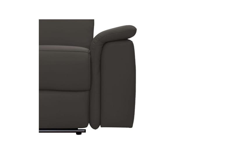 Hjørnesofa 3-personers Pareli Brun, Læder/PU, Venstre Manuel Tilbagelæner - Brun, Læder/PU, Venstre Manuel Tilbagelæner - Møbler - Sofaer - Lædersofaer