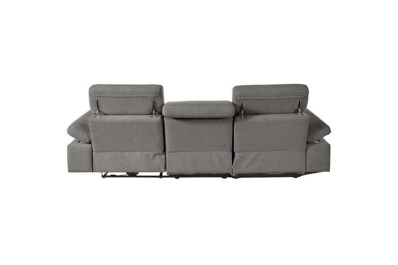 Hjørnesofa 3-personers Rayland Grå, Søndagsstof, Venstre Elektrisk Tilbagelæner - Grå, Søndagsstof, Venstre Elektrisk Tilbagelæner - Møbler - Sofaer - Recliner sofaer