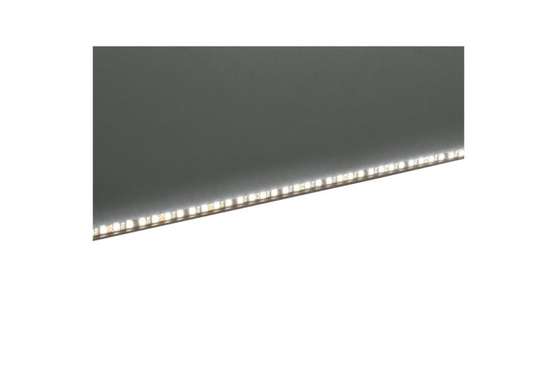 Hjørnesofa 3-personers Rayland Grå, PU, Højre manuel liggestol - Grå, PU, Højre manuel liggestol - Møbler - Sofaer - Lædersofaer