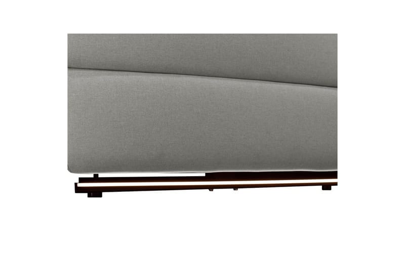 Hjørnesofa 3-personers Pareli Grå, Søndagsstof, Højre manuel liggestol - Grå, Søndagsstof, Højre manuel liggestol - Møbler - Sofaer - Recliner sofaer