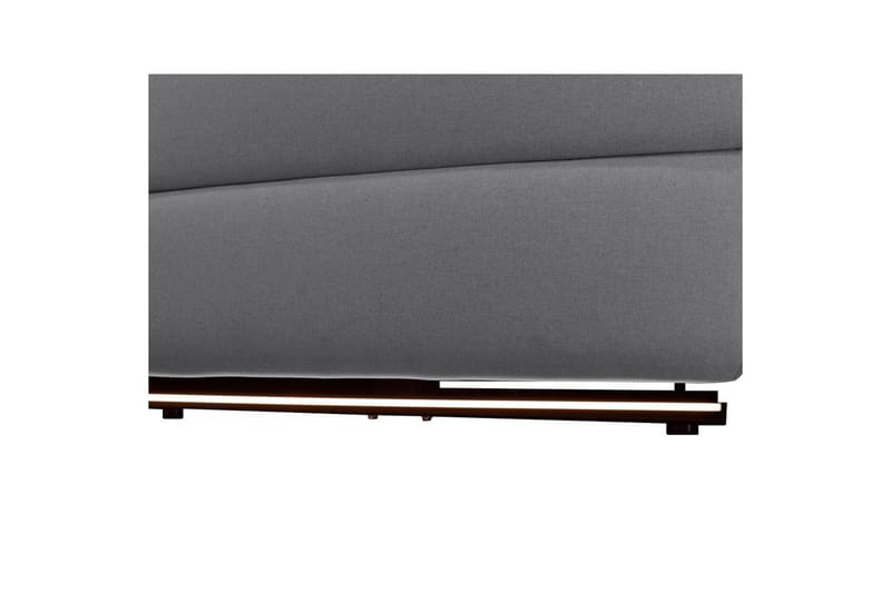 Hjørnesofa 3-personers Pareli Antracit, Søndagsstof, Højre manuel liggestol - Antracit, Søndagsstof, Højre manuel liggestol - Møbler - Sofaer - Recliner sofaer