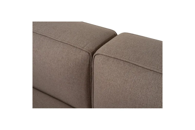 Hjørnesofa Abbas Lysebrun - Lysebrun - Møbler - Sofaer - Hjørnesofa