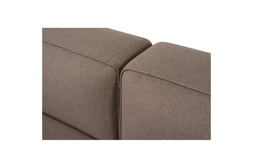 Hjørnesofa Abbas Lysebrun - Lysebrun - Møbler - Sofaer - Hjørnesofa