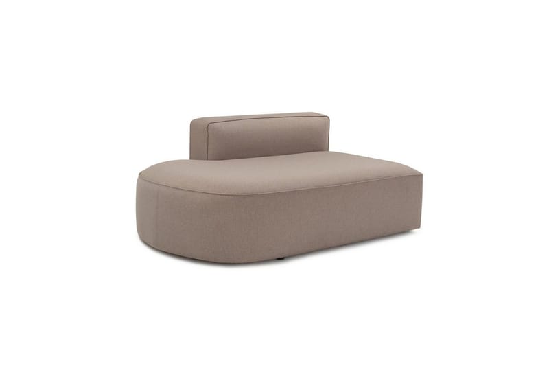 Hjørnesofa Abbas Lysebrun - Lysebrun - Møbler - Sofaer - Hjørnesofa