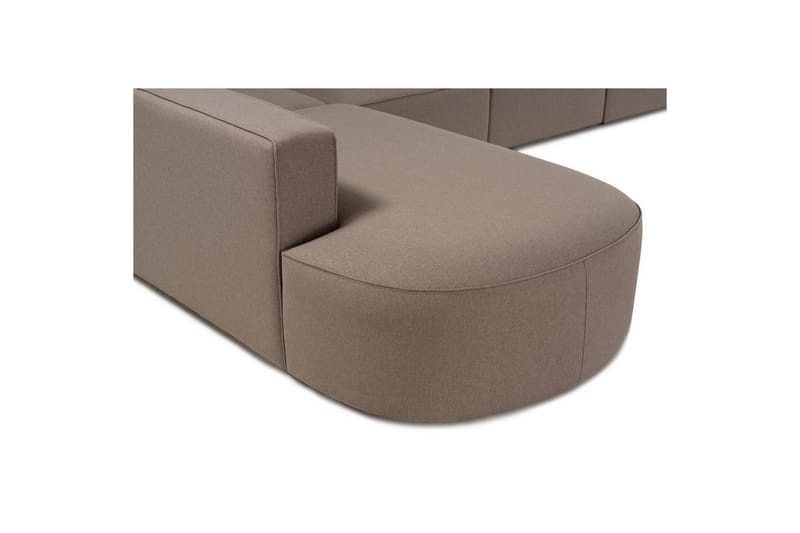 Hjørnesofa Abbas Lysebrun - Lysebrun - Møbler - Sofaer - Hjørnesofa