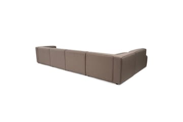 Hjørnesofa Abbas Lysebrun - Lysebrun - Møbler - Sofaer - Hjørnesofa