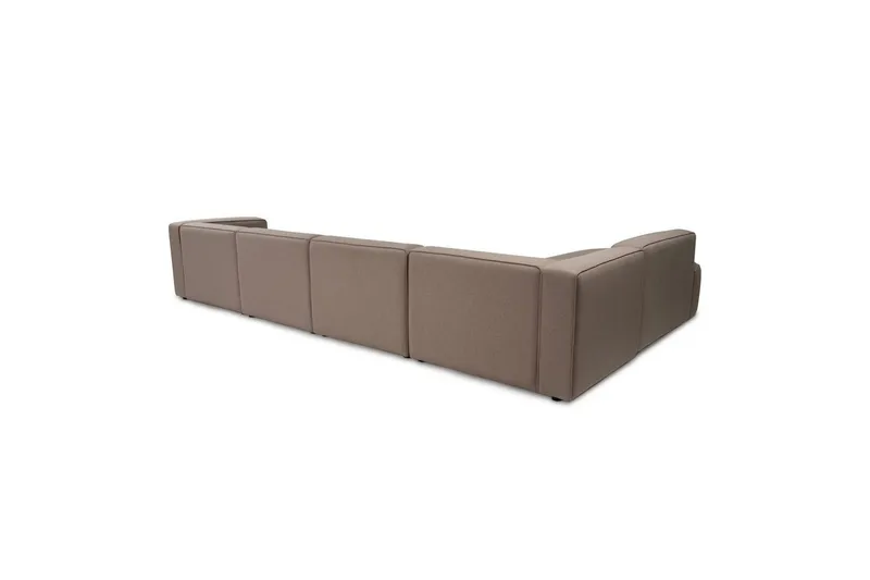 Hjørnesofa Abbas Lysebrun - Lysebrun - Møbler - Sofaer - Hjørnesofa