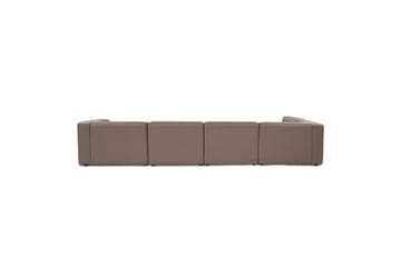 Hjørnesofa Abbas Lysebrun - Lysebrun - Møbler - Sofaer - Hjørnesofa