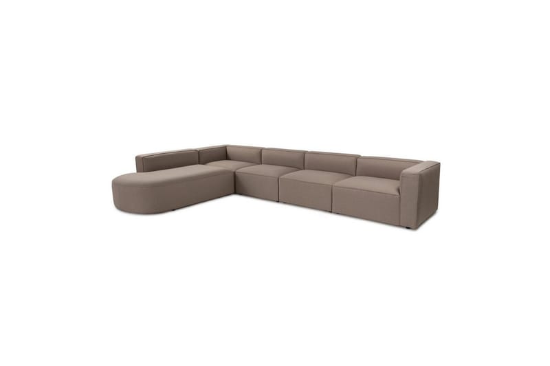 Hjørnesofa Abbas Lysebrun - Lysebrun - Møbler - Sofaer - Hjørnesofa