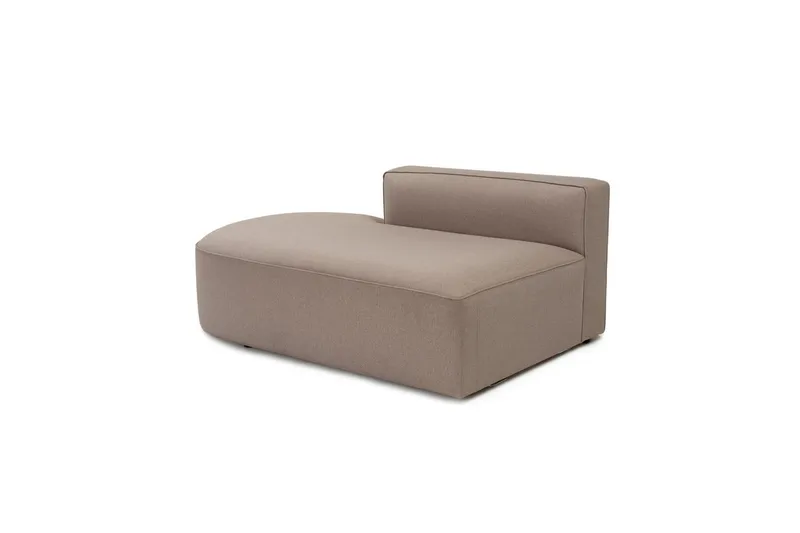 Hjørnesofa Abbas Lysebrun - Lysebrun - Møbler - Sofaer - Hjørnesofa