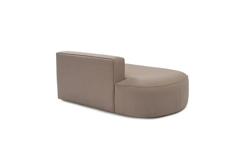 Hjørnesofa Abbas Lysebrun - Lysebrun - Møbler - Sofaer - Hjørnesofa