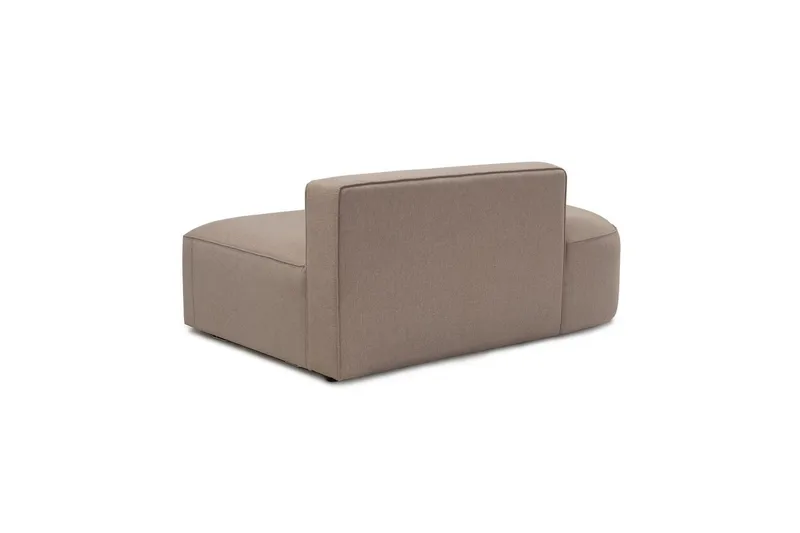 Hjørnesofa Abbas Lysebrun - Lysebrun - Møbler - Sofaer - Hjørnesofa