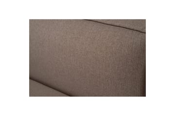 Hjørnesofa Abbas Lysebrun - Lysebrun - Møbler - Sofaer - Hjørnesofa