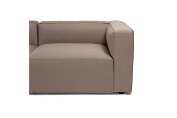 Hjørnesofa Abbas Lysebrun - Lysebrun - Møbler - Sofaer - Hjørnesofa