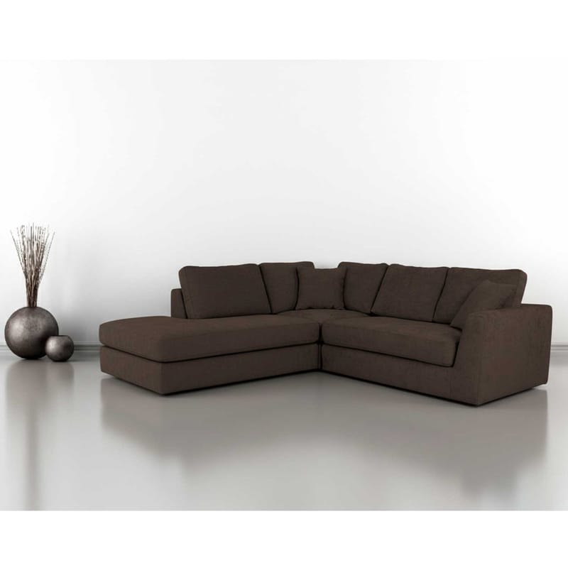 Hjørnesofa Alvtor - mørkegrå - Møbler - Sofaer - Hjørnesofa