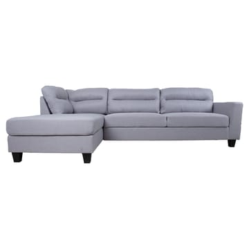 Hjørnesofa Asknor Venstre - Lysegrå - Møbler - Sofaer - Sofa med chaiselong