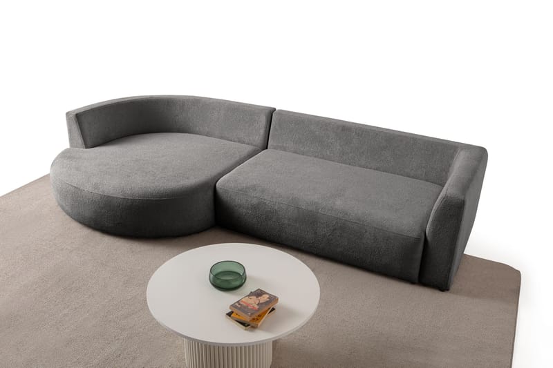 Hjørnesofa Atelier Del Sofa Venezia Venstre (310 x 75 x 105 cm) Antracit - Antracit - Møbler - Sofaer - Hjørnesofa