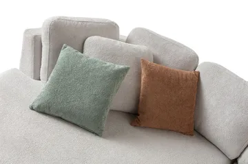 Hjørnesofa Atelier Del Sofa Venezia Venstre (310 x 75 x 105 cm) Hvid - Hvid - Møbler - Sofaer - Hjørnesofa