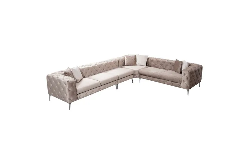 Hjørnesofa Beachport Beige, Beige