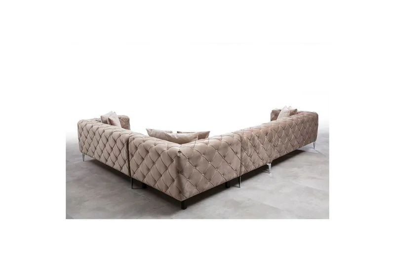 Hjørnesofa Beachport Beige - Beige - Møbler - Sofaer - Hjørnesofa