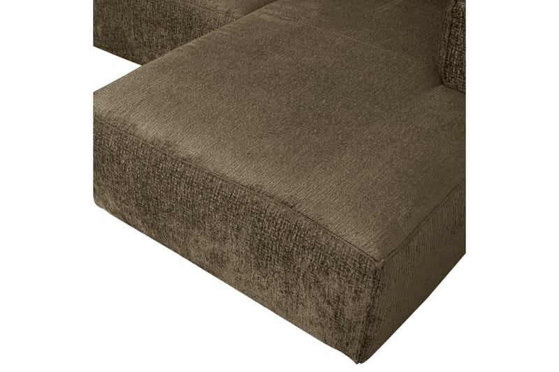 Hjørnesofa Bean - Moss, Højre - Møbler - Sofaer - Hjørnesofa - Hjørnesofa med chaiselong