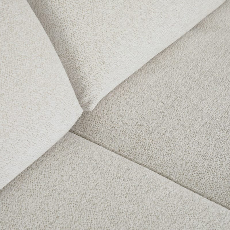 Hjørnesofa Ekorna Højre - Lys beige - Møbler - Sofaer - Hjørnesofa