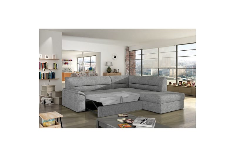 Hjørnesofa Eltap Elano 255x212x90 cm - Sawana 21, Højre - Møbler - Sofaer - Sovesofaer