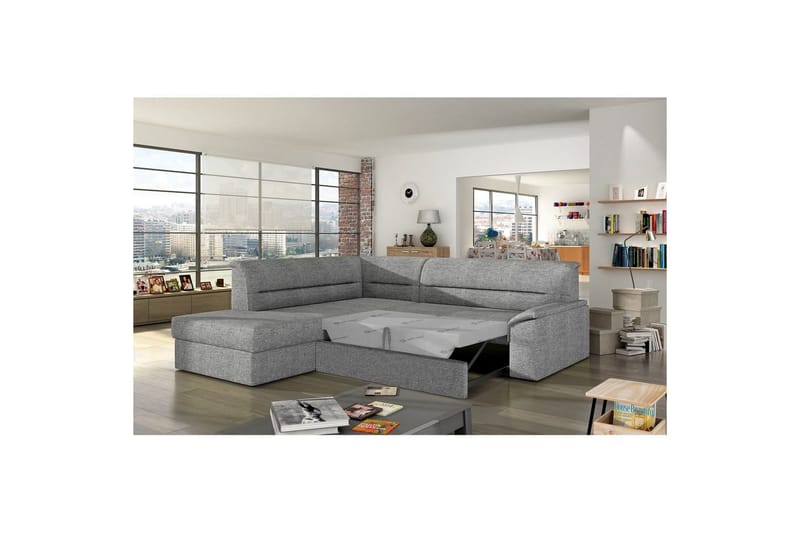 Hjørnesofa Eltap Elano 255x212x90 cm - Sawana 21, Venstre - Møbler - Sofaer - Sovesofaer