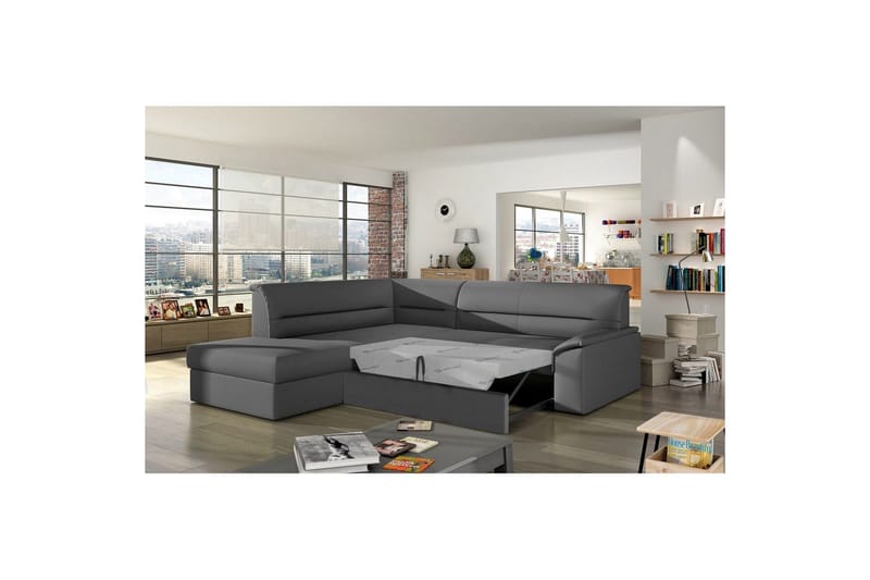 Hjørnesofa Eltap Elano 255x212x90 cm - Soft 29, Venstre - Møbler - Sofaer - Sovesofaer