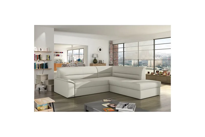 Hjørnesofa Eltap Elano 255x212x90 cm - Soft 33, Højre - Møbler - Sofaer - Sovesofaer