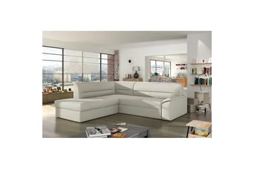 Hjørnesofa Eltap Elano 255x212x90 cm - Soft 33, Venstre - Møbler - Sofaer - Sovesofaer
