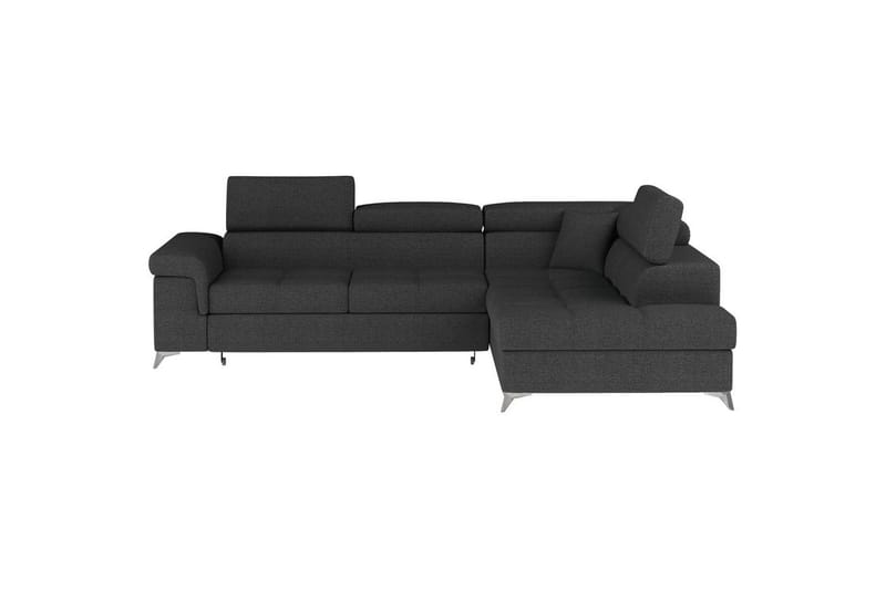 Hjørnesofa Eltap Eridano 275x202x88 cm - Inari 96, Mørkegrå, Højre - Møbler - Sofaer - Sovesofaer