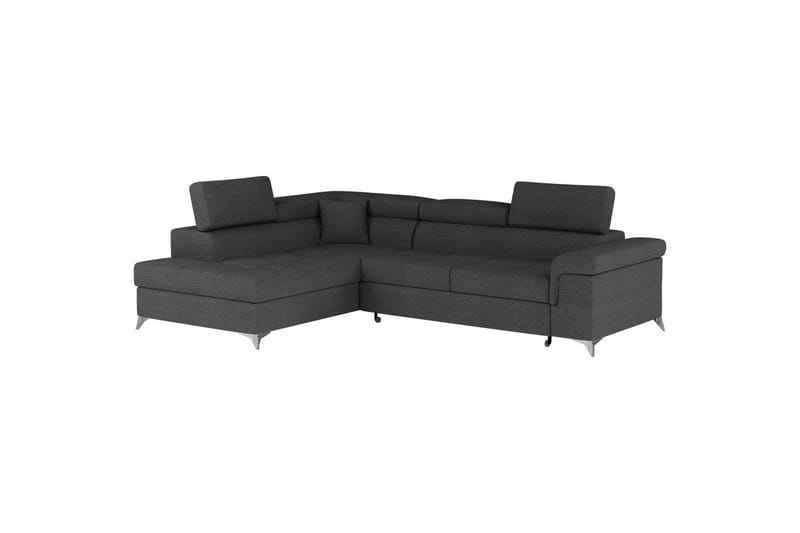Hjørnesofa Eltap Eridano 275x202x88 cm - Inari 96, Mørkegrå, Venstre - Møbler - Sofaer - Sovesofaer
