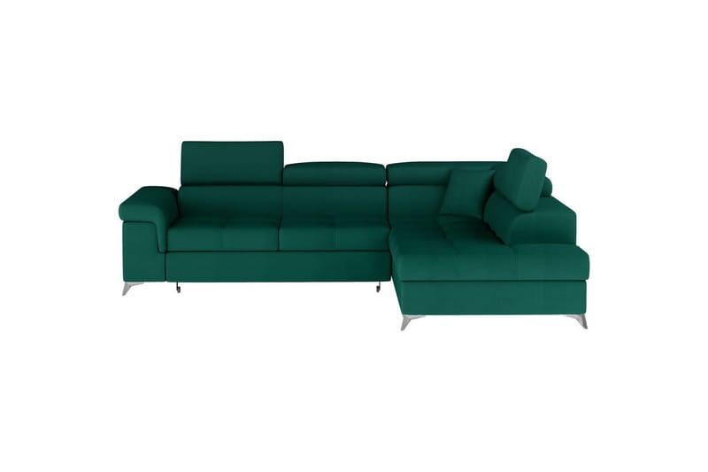 Hjørnesofa Eltap Eridano 275x202x88 cm, Monolith 37, Grøn, Højre