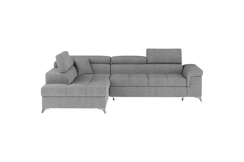 Hjørnesofa Eltap Eridano 275x202x88 cm - Raquel 04 Grå, Venstre - Møbler - Sofaer - Sovesofaer
