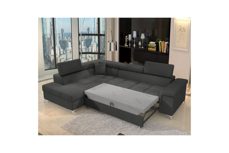 Hjørnesofa Eltap Eridano 275x202x88 cm - Sawana 21, Venstre - Møbler - Sofaer - Sovesofaer