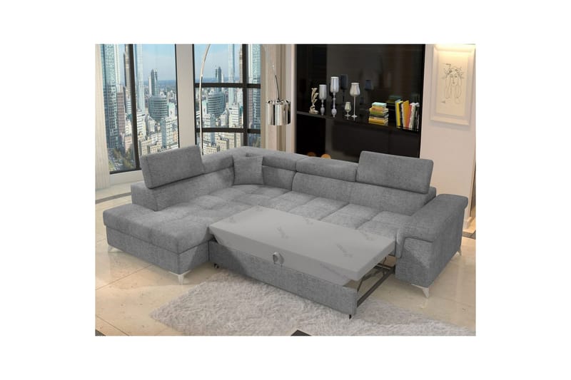 Hjørnesofa Eltap Eridano 275x202x88 cm - Touch 03, Venstre - Møbler - Sofaer - Sovesofaer