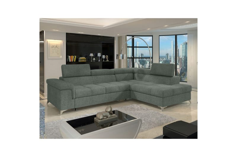 Hjørnesofa Eltap Eridano 275x202x88 cm - Touch 100, Højre - Møbler - Sofaer - Sovesofaer