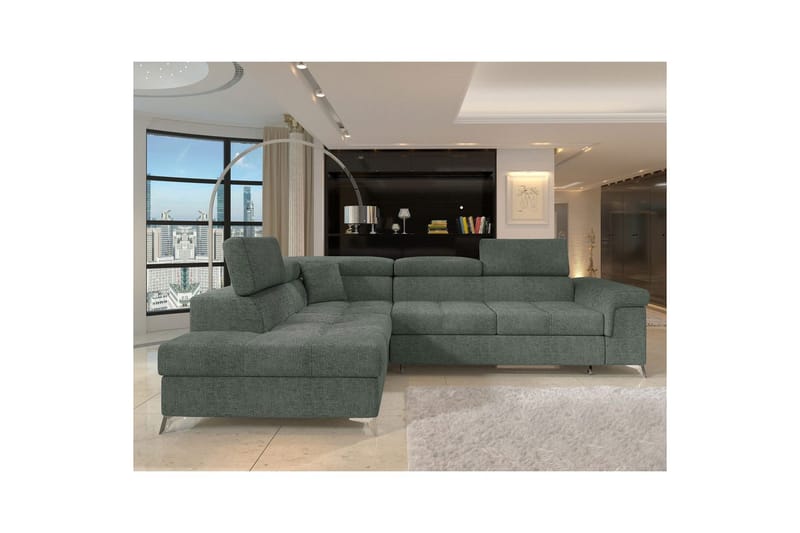 Hjørnesofa Eltap Eridano 275x202x88 cm - Touch 100, Venstre - Møbler - Sofaer - Sovesofaer