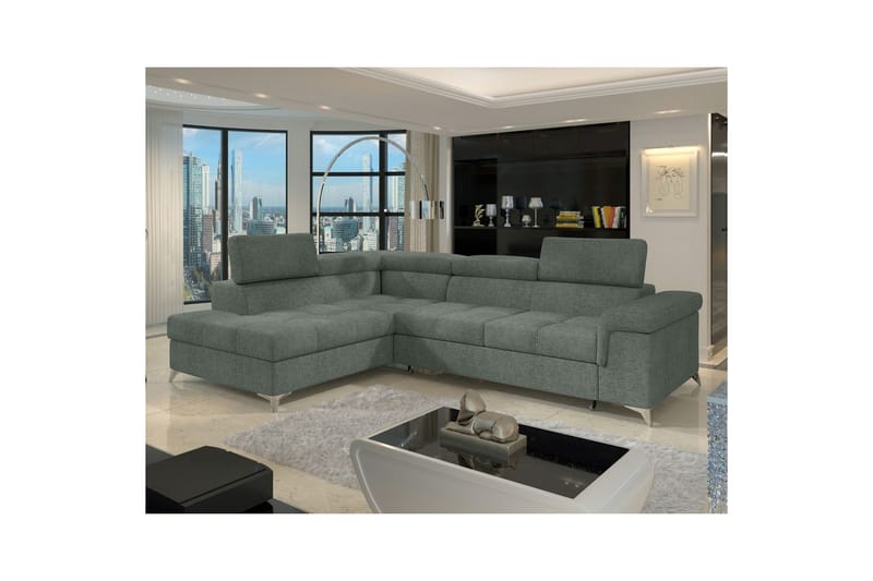 Hjørnesofa Eltap Eridano 275x202x88 cm - Touch 100, Venstre - Møbler - Sofaer - Sovesofaer