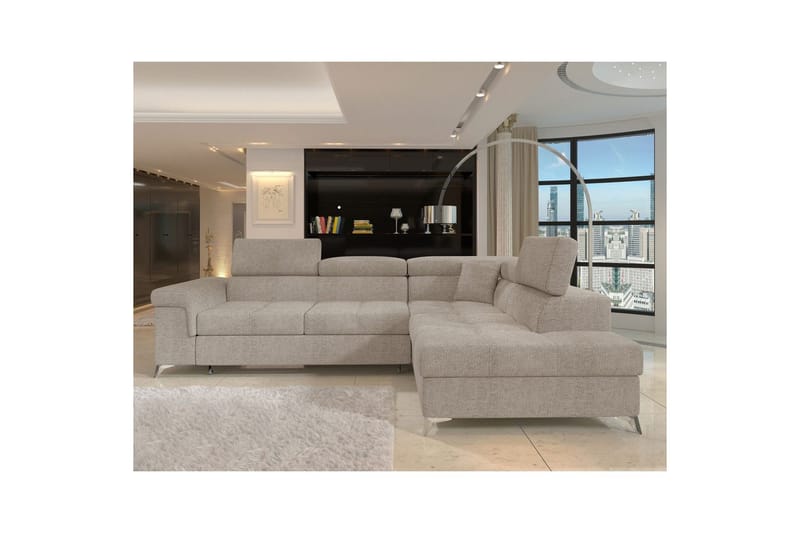 Hjørnesofa Eltap Eridano 275x202x88 cm - Touch 18, Højre - Møbler - Sofaer - Sovesofaer