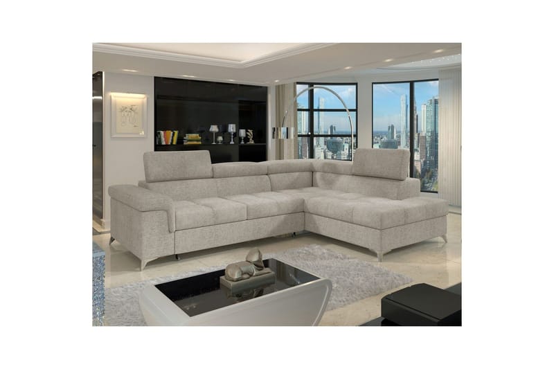 Hjørnesofa Eltap Eridano 275x202x88 cm - Touch 18, Højre - Møbler - Sofaer - Sovesofaer