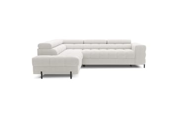 Hjørnesofa Eltap Ferucce 276x200x93 cm Amore 01 Creme Dobbeltsidet