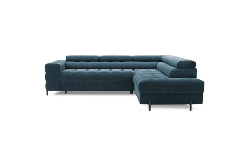 Hjørnesofa Eltap Ferucce 276x200x93 cm, Amore 40, Mørkeblå, Højre