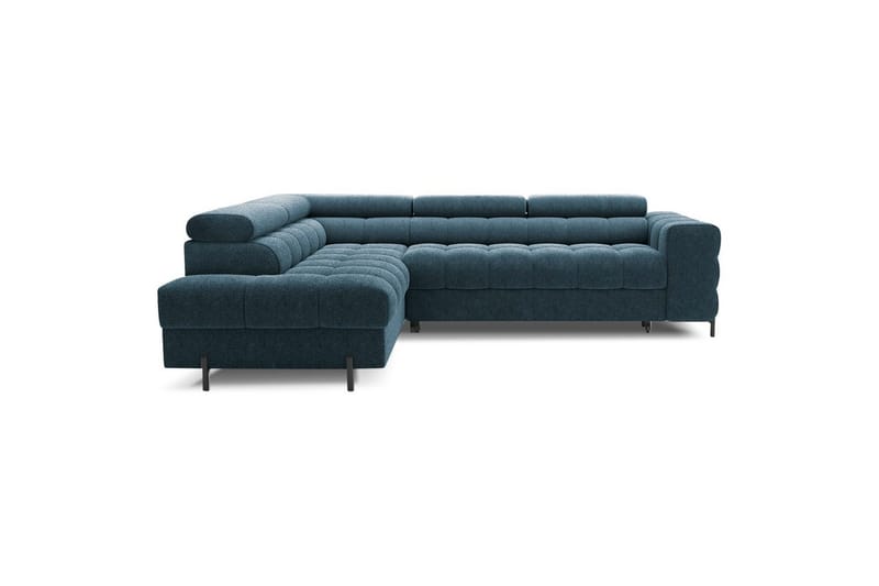 Hjørnesofa Eltap Ferucce 276x200x93 cm - Amore 40, Mørkeblå, Venstre - Møbler - Sofaer - Sovesofaer