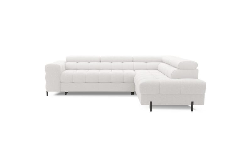 Hjørnesofa Eltap Ferucce 276x200x93 cm - Royal 01, Hvid, Højre - Møbler - Sofaer - Sovesofaer