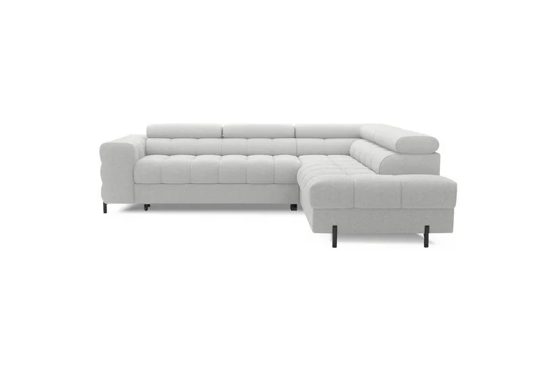 Hjørnesofa Eltap Ferucce 276x200x93 cm - Royal 03, Lys grå, Højre - Møbler - Sofaer - Sovesofaer