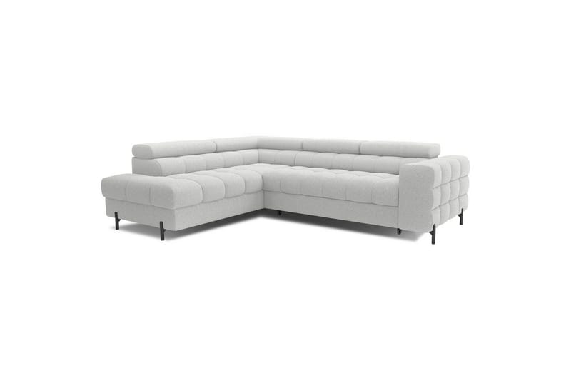 Hjørnesofa Eltap Ferucce 276x200x93 cm - Royal 03, Lys grå, Venstre - Møbler - Sofaer - Sovesofaer