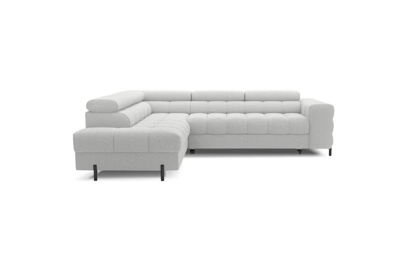 Hjørnesofa Eltap Ferucce 276x200x93 cm - Royal 03, Lys grå, Venstre - Møbler - Sofaer - Sovesofaer